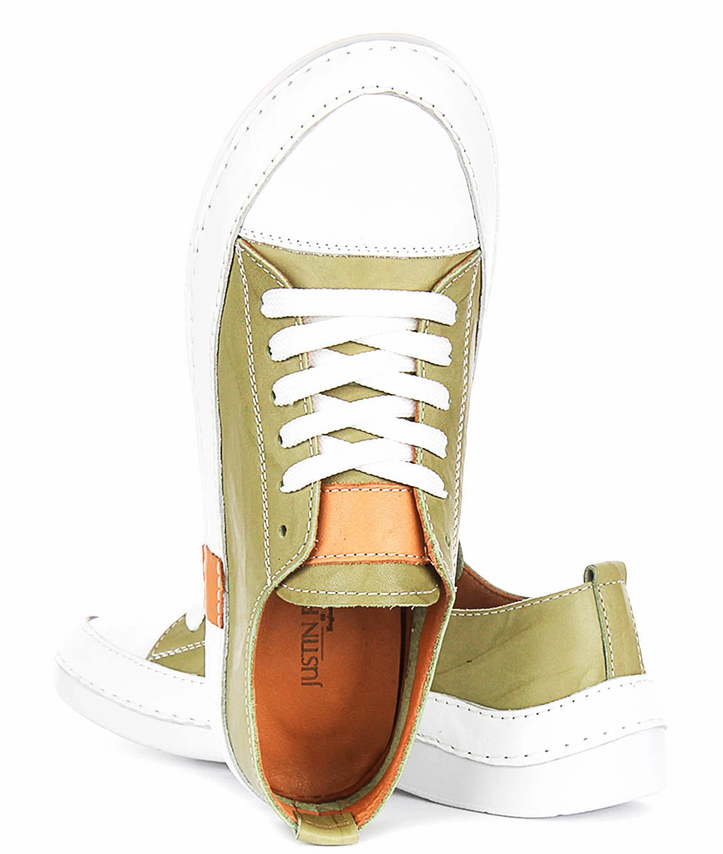 Justinreess England Sammy In Green For Women