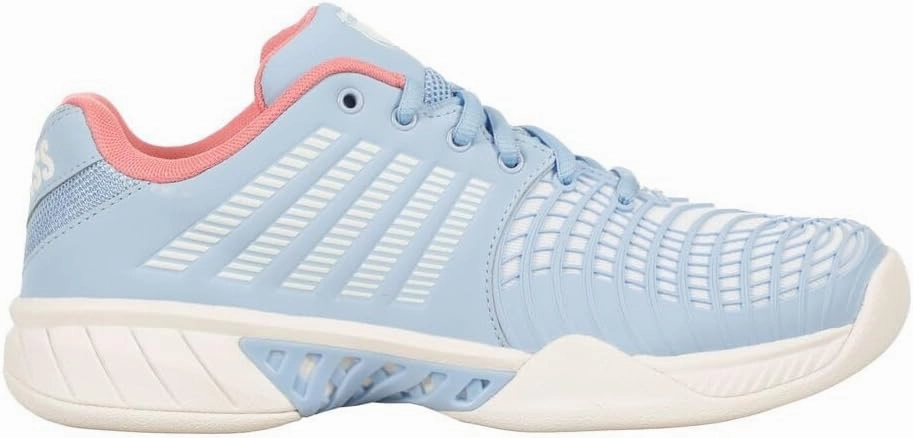 K-Swiss Women's Tennis Shoe, Open Air Bright White Strawberry Ice, 9.5