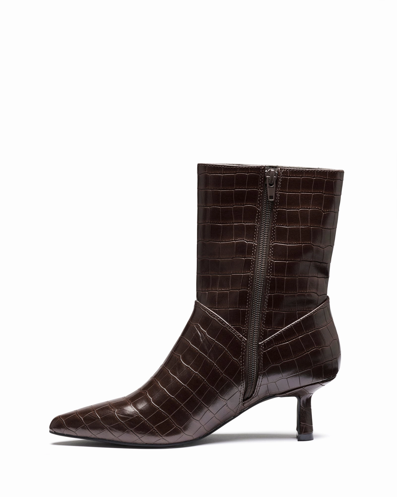 Kacee Ankle Boot Chocolate Croc