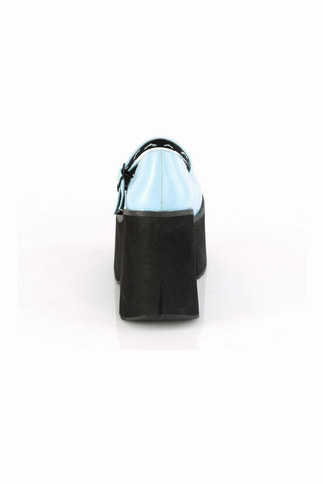 KERA-08 Mary Jane | Blue Faux Leather
