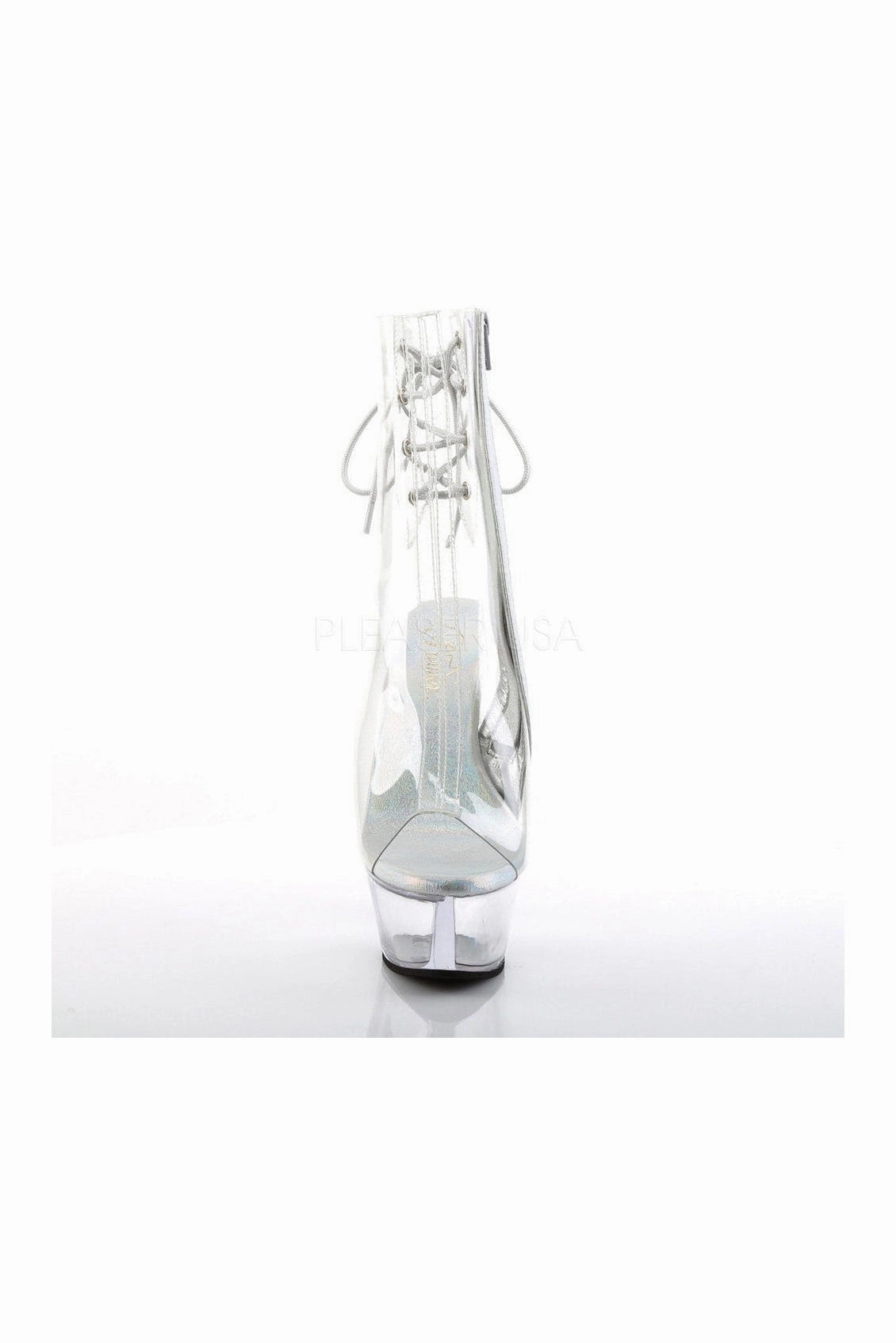 KISS-1018C Platform Boot | Clear Vinyl