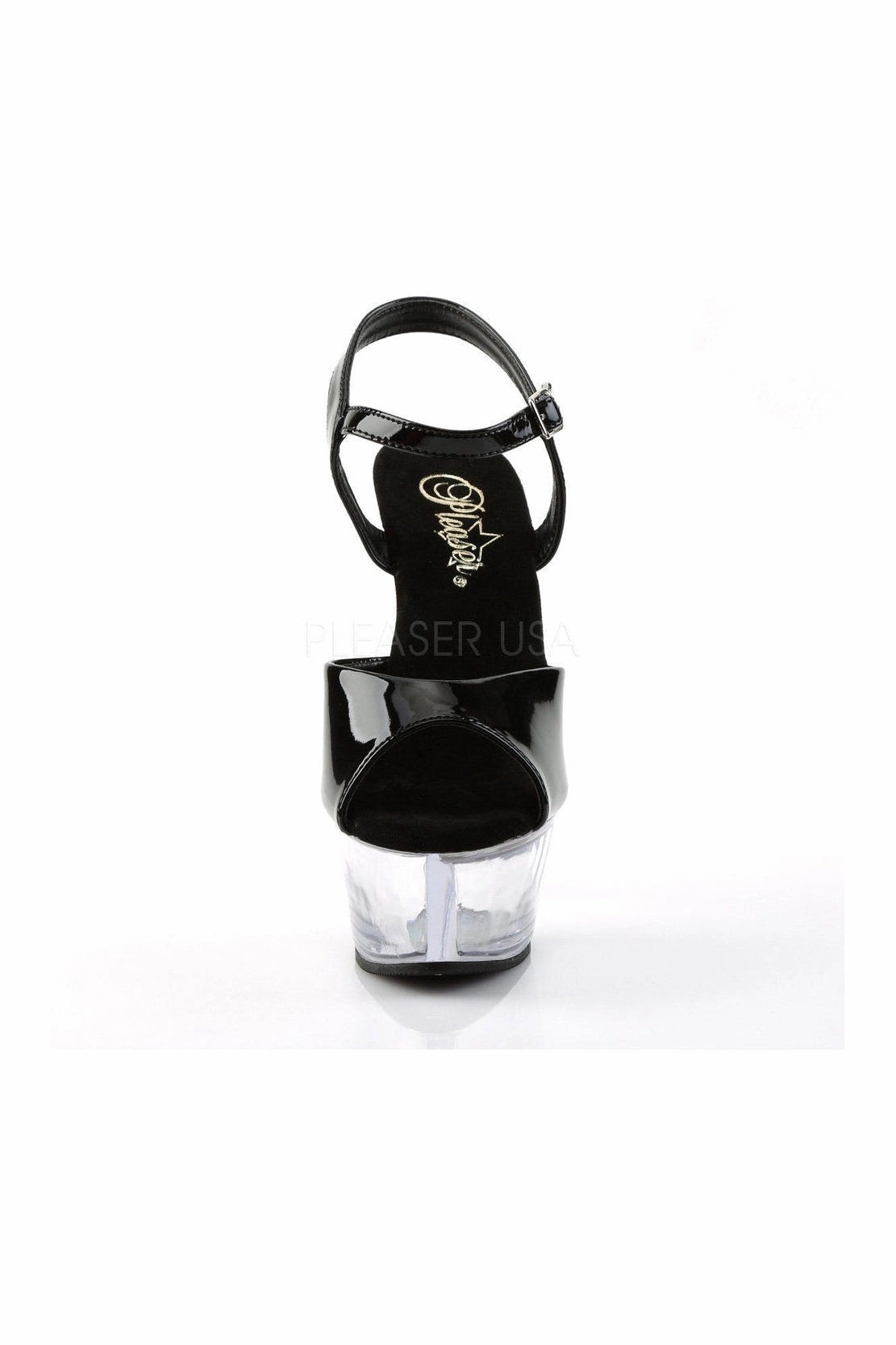 KISS-209 Platform Sandal | Black Patent