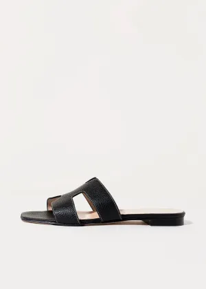 Leather Cutout Sandal