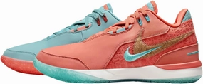 Lebron NXXT Gen AMPD Basketball Shoes (FJ1566-101, Light Orewood Brown/Washed Teal/Metallic Gold)