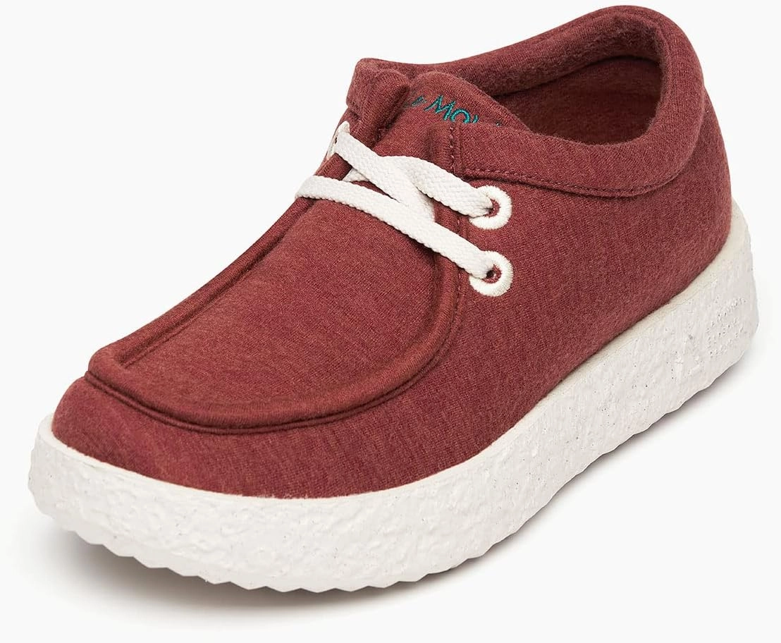 LeMouton Wallaby Merino Wool Shoe for Unisex, Comfortable Lightweight, Walking Daily Lace Up Sneakers