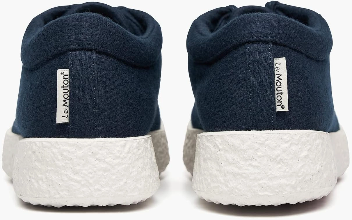 LeMouton Wallaby Merino Wool Shoe for Unisex, Comfortable Lightweight, Walking Daily Lace Up Sneakers