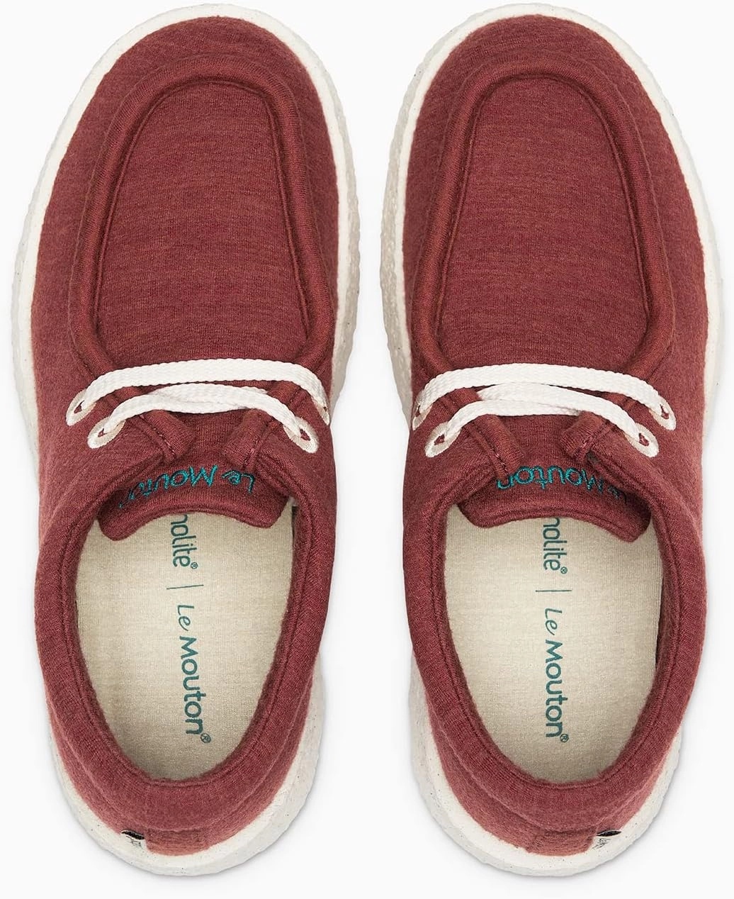 LeMouton Wallaby Merino Wool Shoe for Unisex, Comfortable Lightweight, Walking Daily Lace Up Sneakers