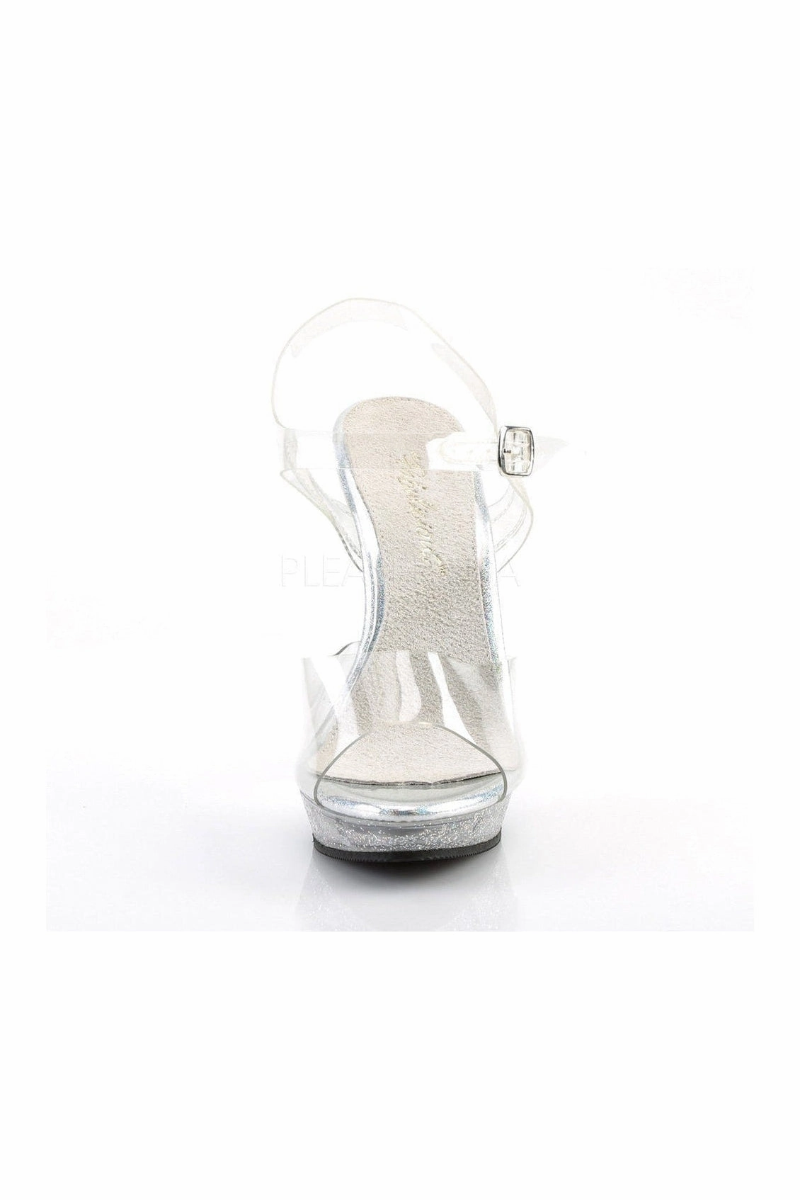 LIP-108MG Sandal | Clear Vinyl
