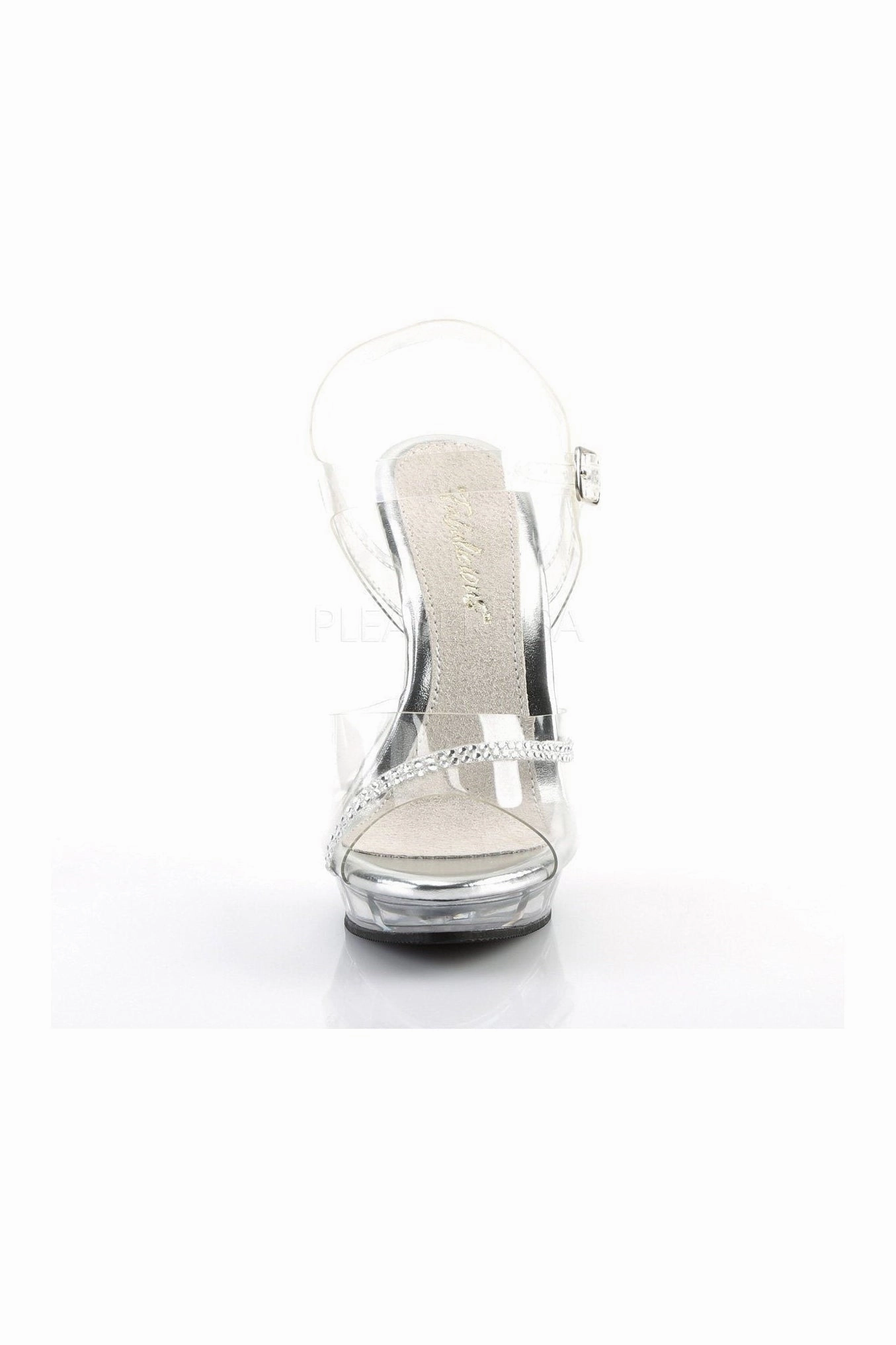 LIP-108R Sandal | Clear Vinyl