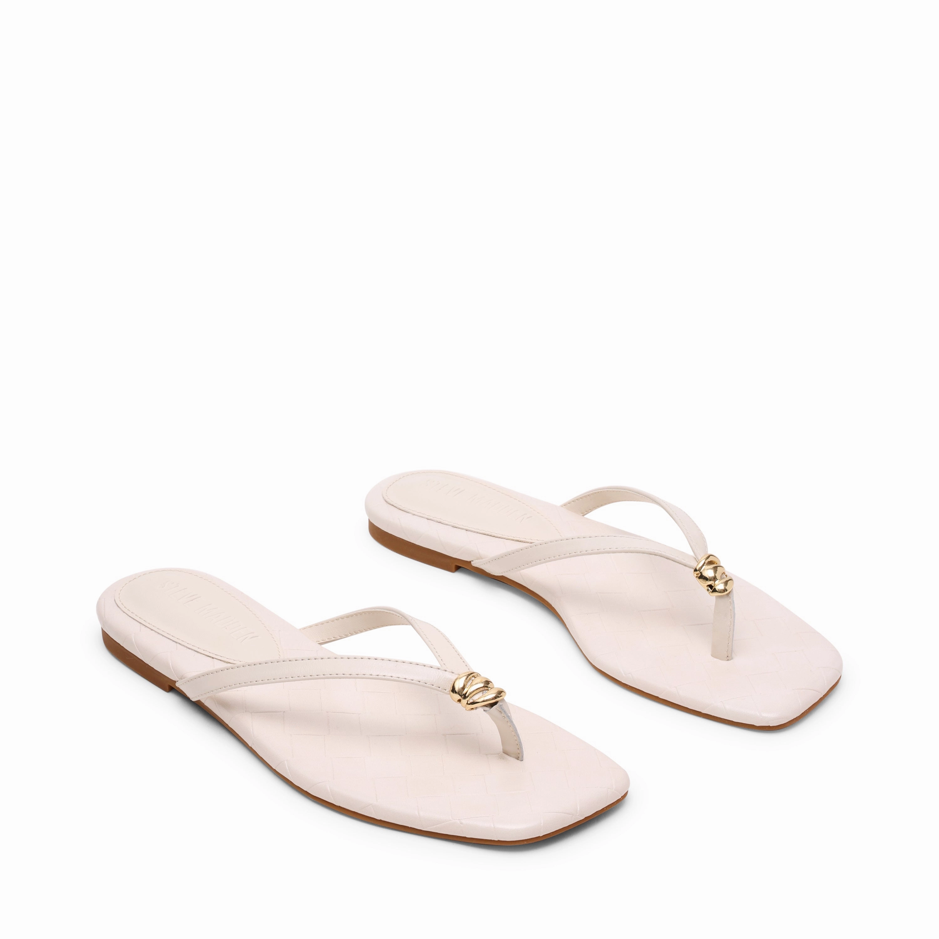 Maliyah Sandal BONE LEATHER