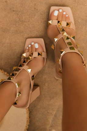 Malorie Heels-Nude