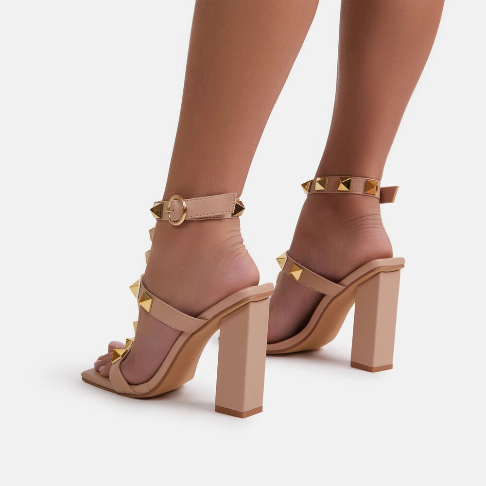 Malorie Heels-Nude