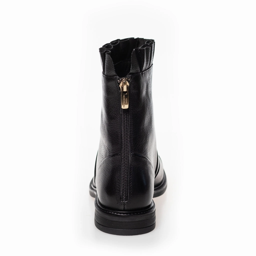 MARGARET - BLACK W/PATENT TOE