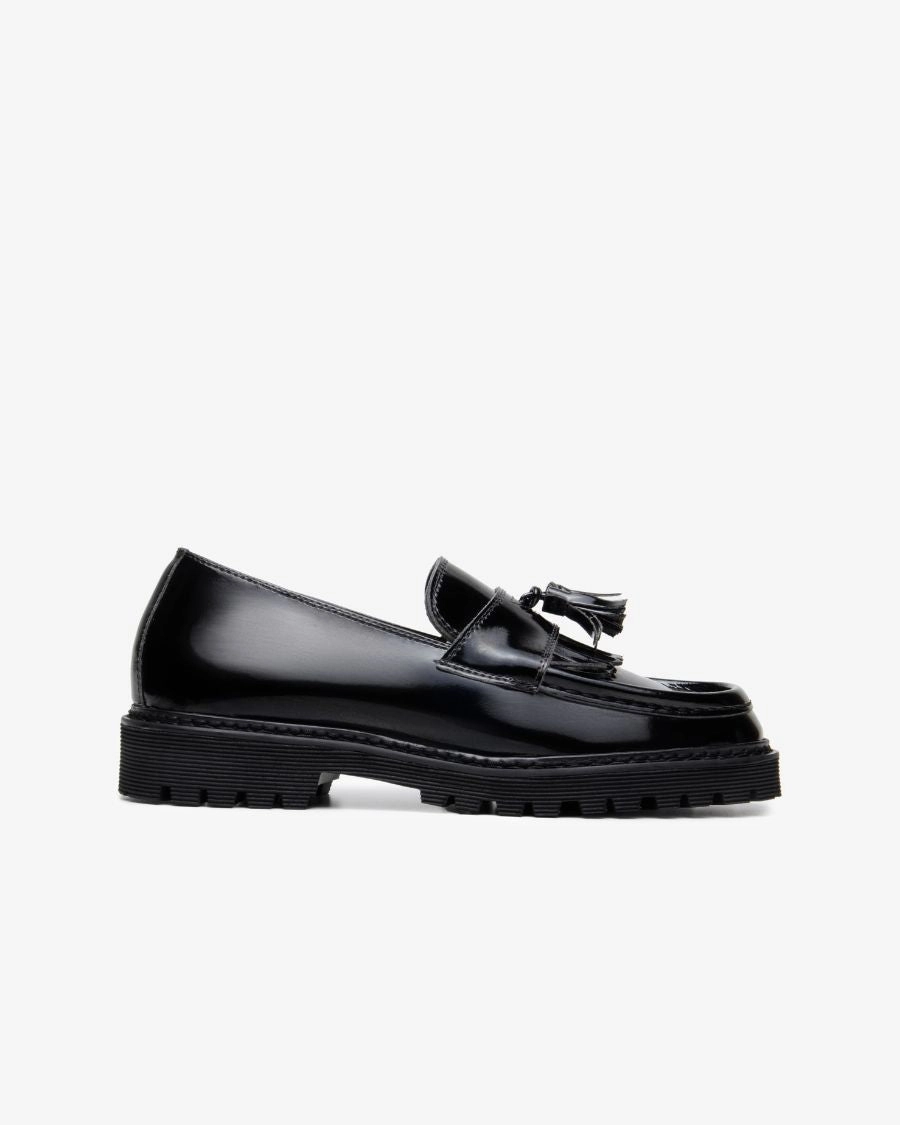 Mater Patent Loafer in Black from Nskin