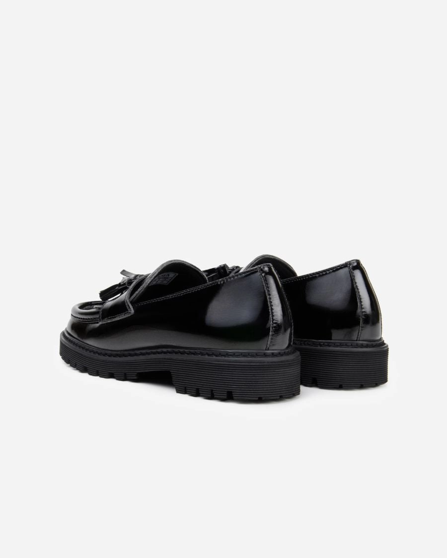 Mater Patent Loafer in Black from Nskin