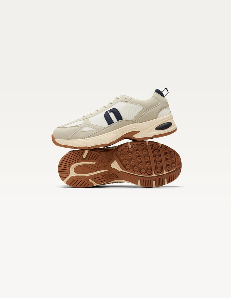 Max Sneaker in Light Grey Navy from Odaje