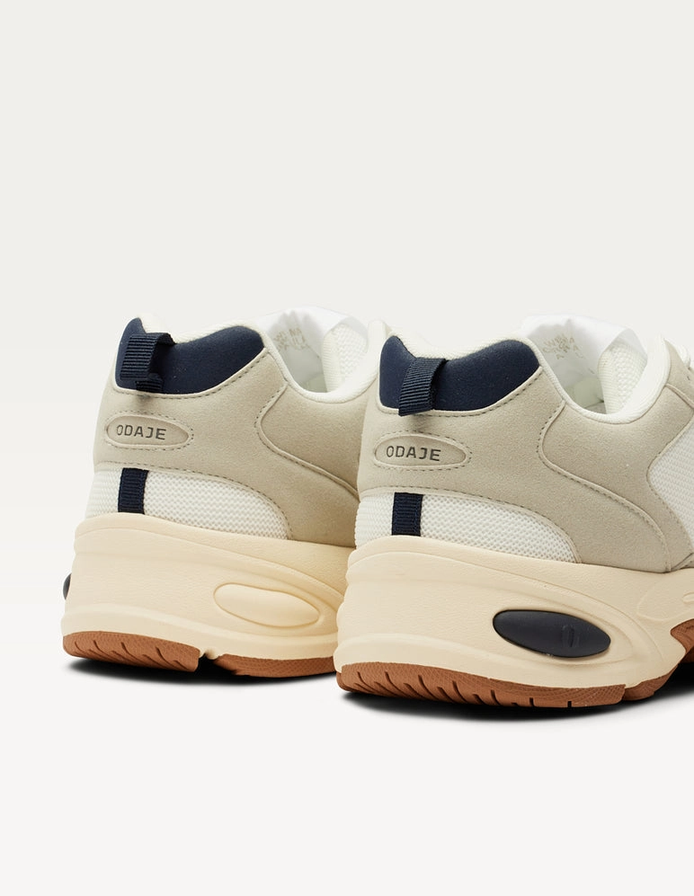 Max Sneaker in Light Grey Navy from Odaje