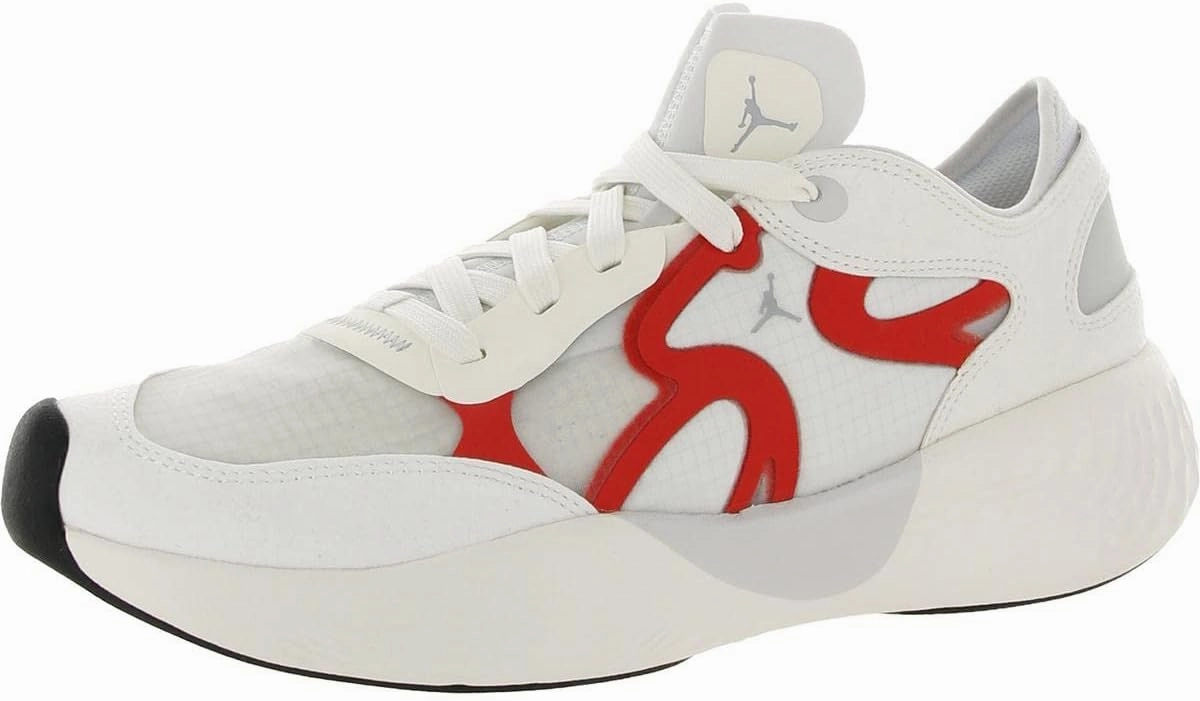 Men's Jordan Delta 3 Low White/Chile Red-Black (DN2647 160)