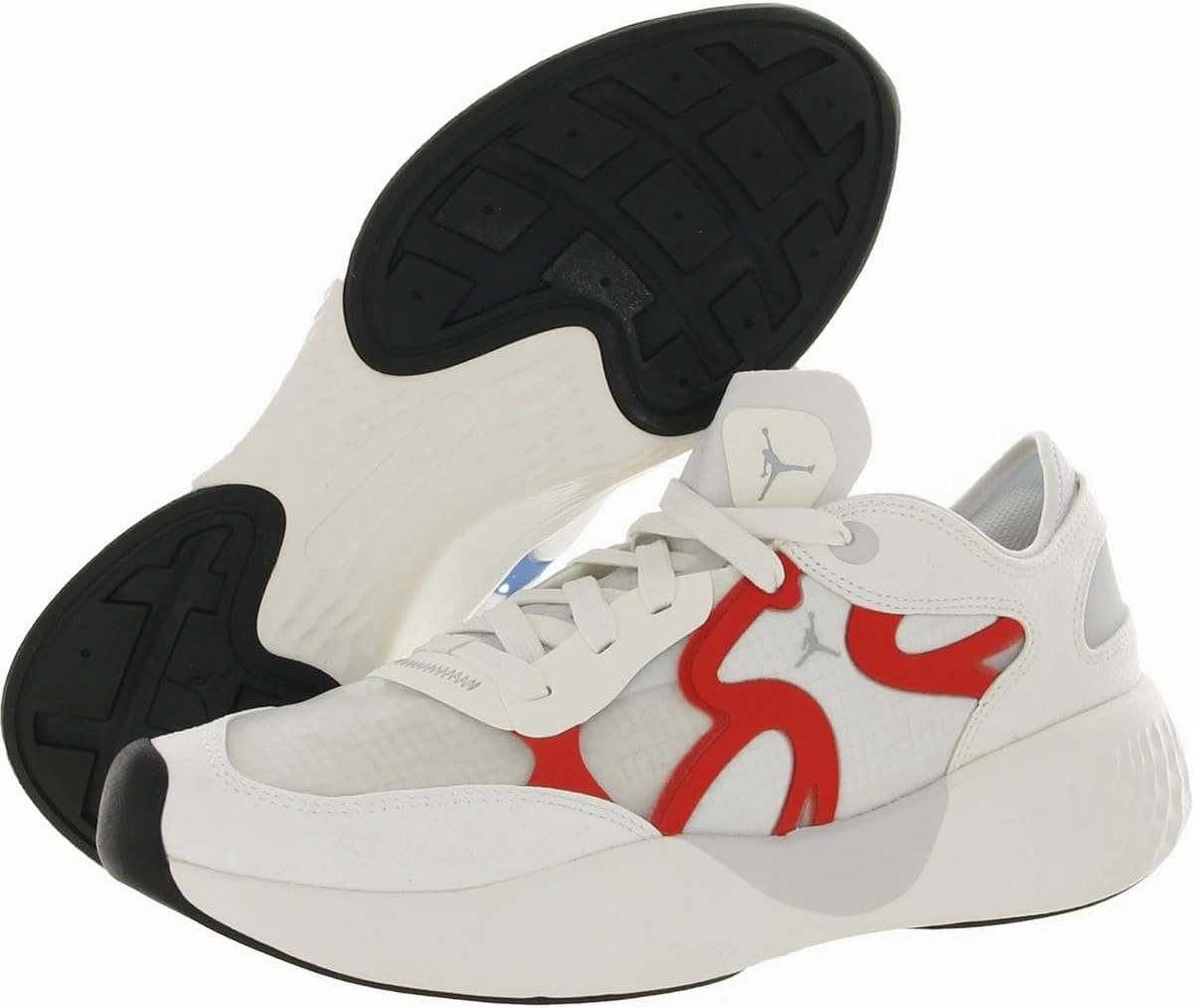 Men's Jordan Delta 3 Low White/Chile Red-Black (DN2647 160)