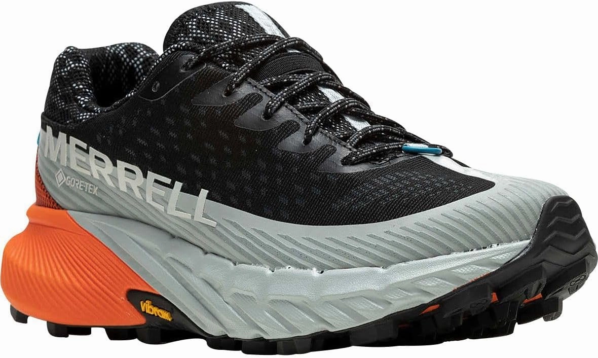 Merrell Women's Agility Peak 5 GTX Black/Tangerine Low Top