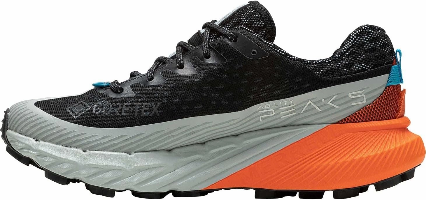 Merrell Women's Agility Peak 5 GTX Black/Tangerine Low Top