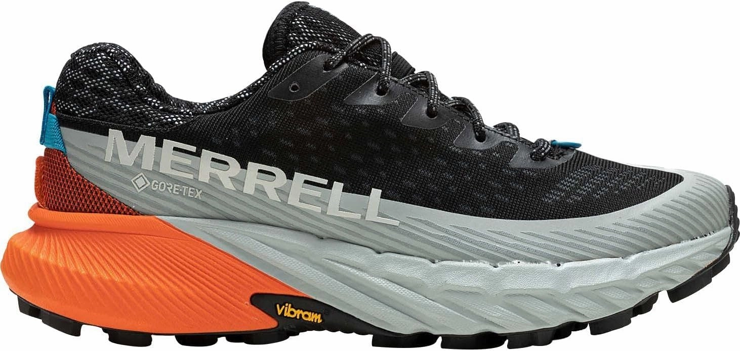 Merrell Women's Agility Peak 5 GTX Black/Tangerine Low Top