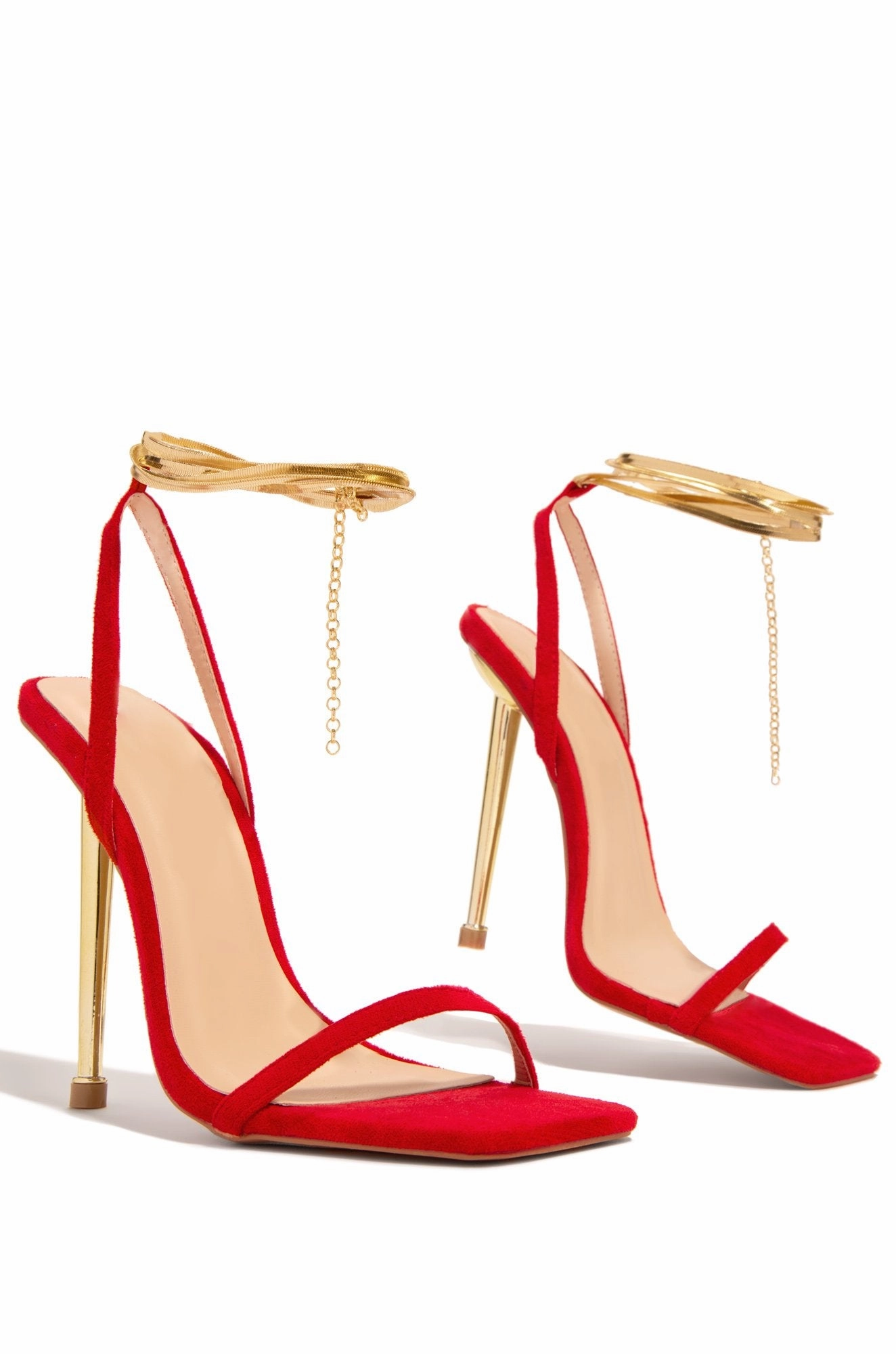 Mizani Heels- Red