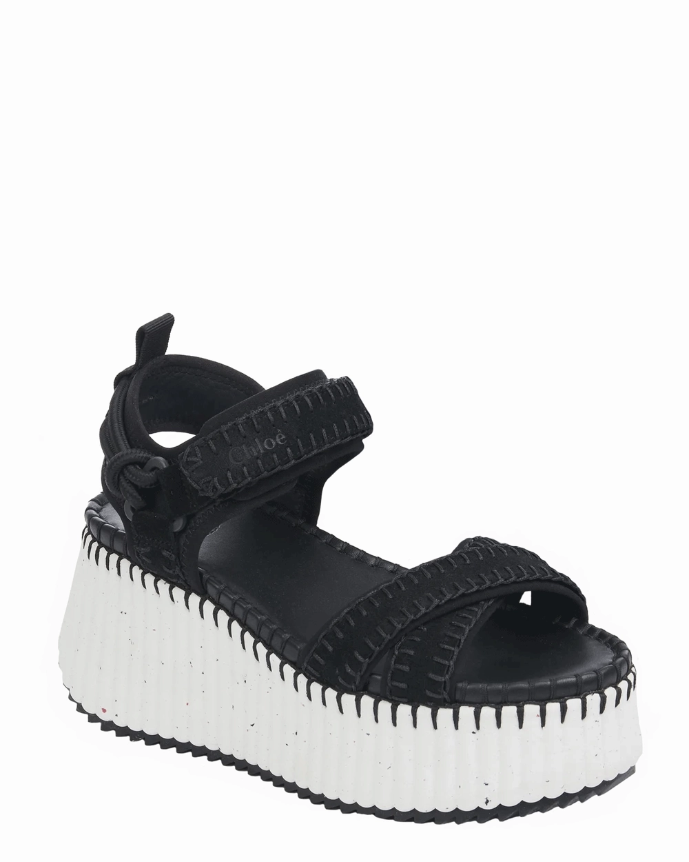 Nama Platform Sandal in Black