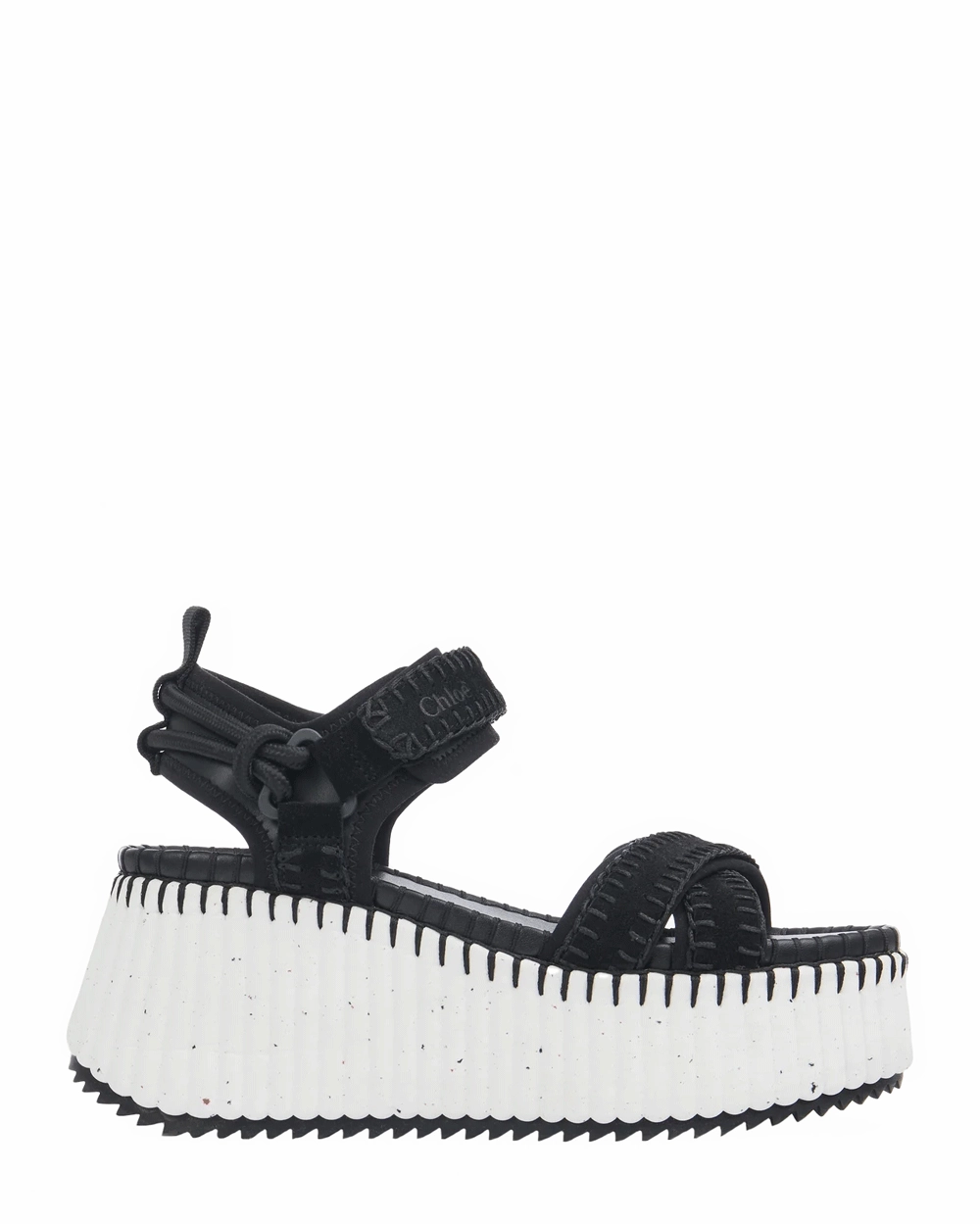 Nama Platform Sandal in Black