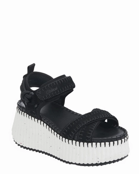 Nama Platform Sandal in Black