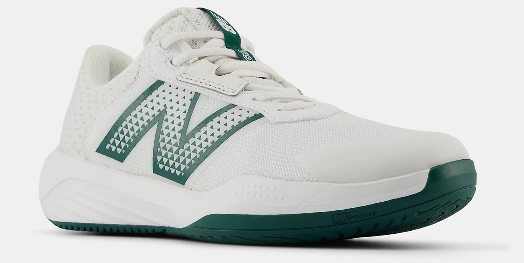 New Balance Women's 696v6 Tennis Shoes - White/Green Shoes New Balance Women