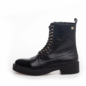 NEW ROCK PATENT - BLACK/GOLD
