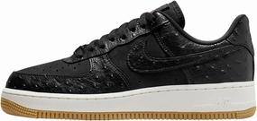 Nike Air Force 1' 07 lx Womens Shoes Black/Black-SAIL Size-13