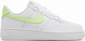 Nike Air Force 1 '07 Womens White/Lime Blast Size 7