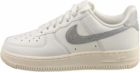 Nike Air Force 1 Low Women Summit White/Metallic Silver DQ7569-100 8.5