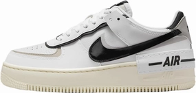Nike Air Force 1 Shadow Women's Shoes (DZ1847-110, White/College Grey/Platinum Tint/Off Noir)