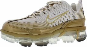 Nike Air Vapormax 360 Womens Shoes Size 6, Color: Gold/White