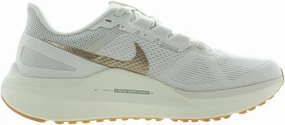 Nike Air Zoom Structure 25 Unisex Shoes Size 6, Color: Phantom/Metallic Gold/White-Meta White