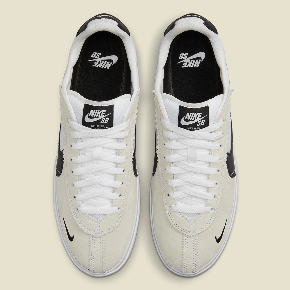 Nike BRSB Skate Shoes (DH9227-001, Black/Black/White/White)