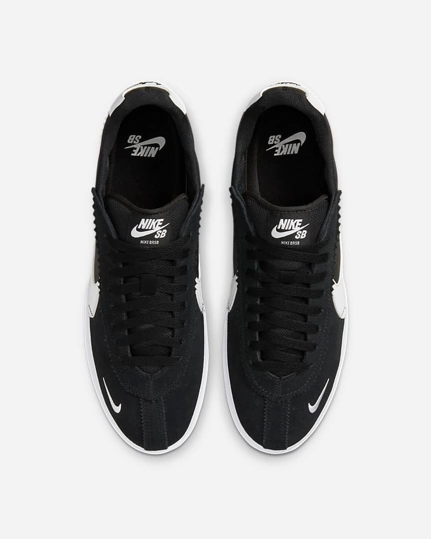 Nike BRSB Skate Shoes (DH9227-001, Black/Black/White/White)