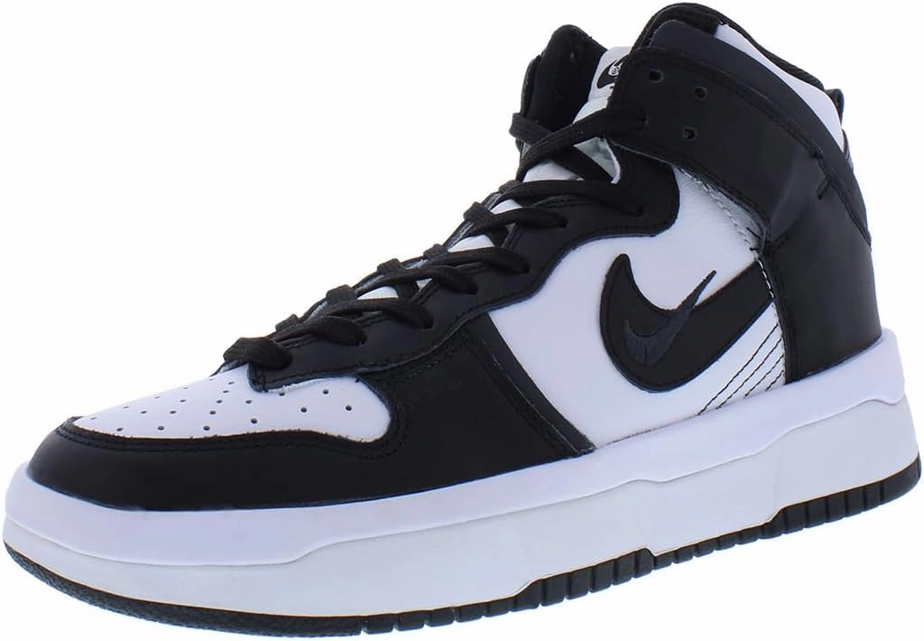 Nike Dunk High Up Womens - White Black Dark Smoke Grey - 41 EU
