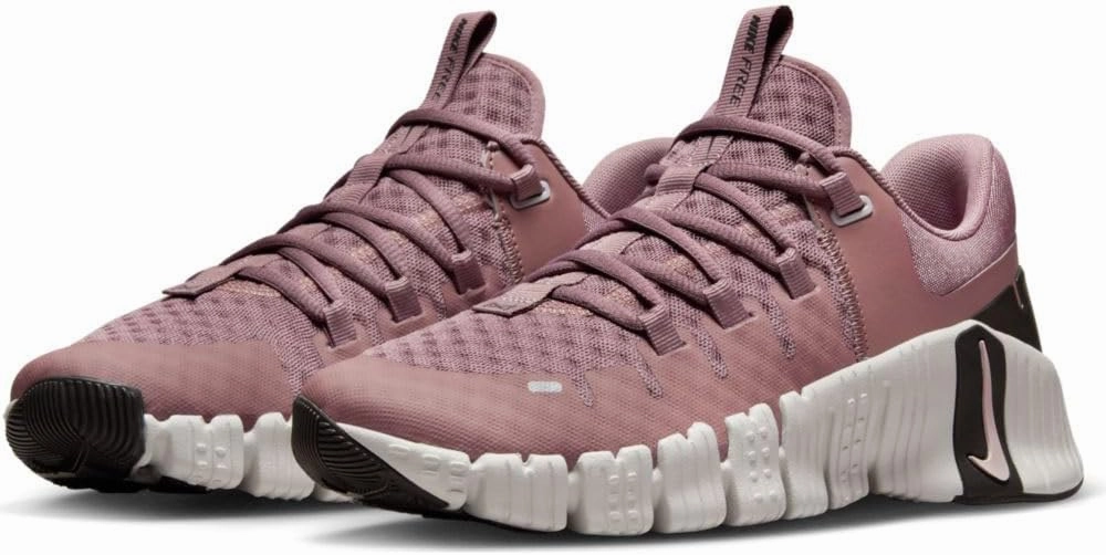 Nike Free Metcon 5 Women's Workout Shoes (DV3950-201, Smokey Mauve/Light Bone/Velvet Brown/)