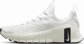 Nike Free Metcon 6 Premium Women's Workout Shoes (FZ1695-101, Summit White/Sail/Black/Metallic Silver) Size 9