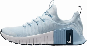 Nike Free Metcon 6 Women's Workout Shoes (FJ7126-402, Blue Tint/Armory Navy/Light Armory Blue/White)