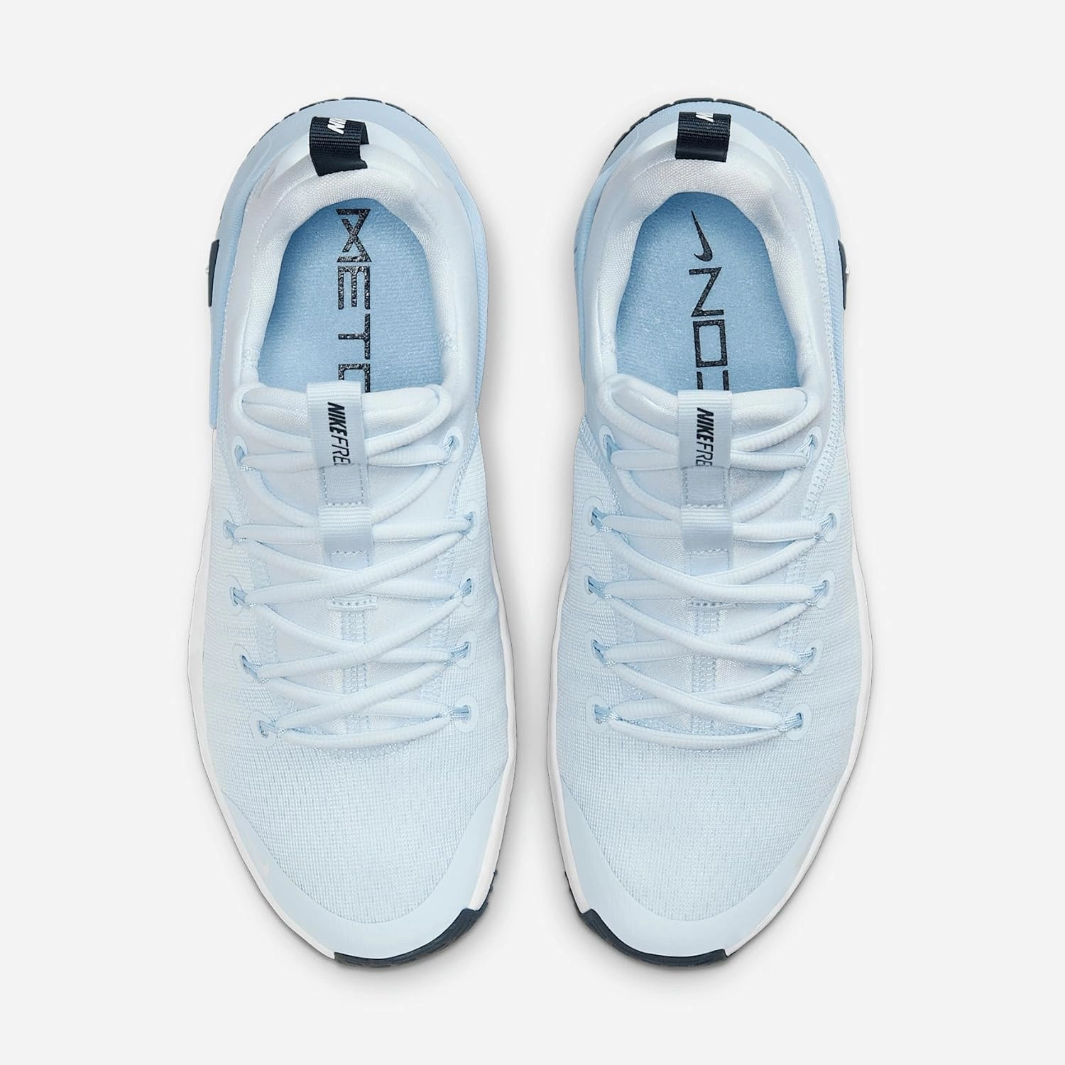 Nike Free Metcon 6 Women's Workout Shoes (FJ7126-402, Blue Tint/Armory Navy/Light Armory Blue/White)