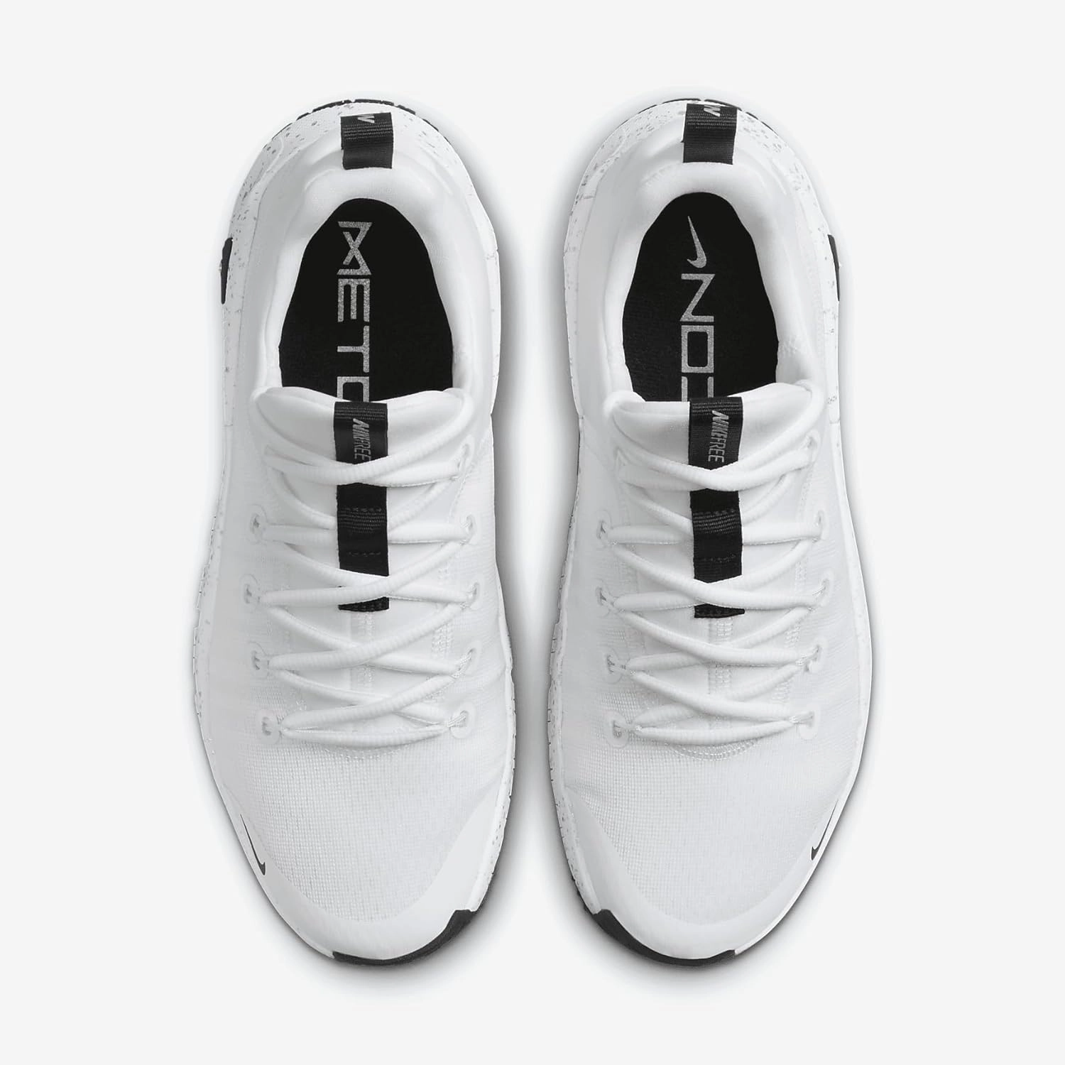 Nike Free Metcon 6 Women's Workout Shoes (HQ3510-100, White/Metallic Silver/Light Smoke Grey/Black)