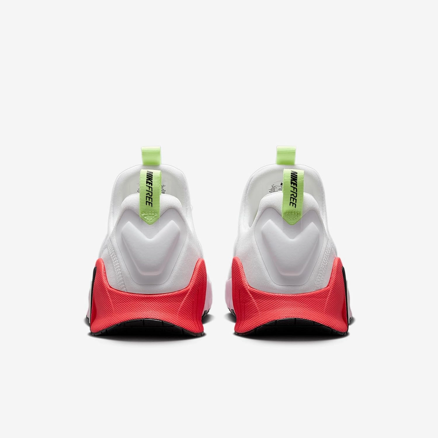 Nike Free Metcon 6 Women's Workout Shoes (IB4526-100, White/Barely Volt/Bright Crimson/Pink Foam)