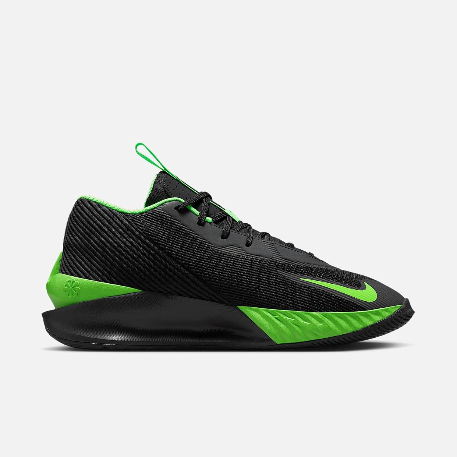 Nike G.T. Jump Academy Basketball Shoes (FV5524-001, Black/Green Strike/White)