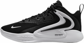 Nike HyperSet 2 Indoor Court Shoes (FQ7070-001, Black/White/Black) Size 12