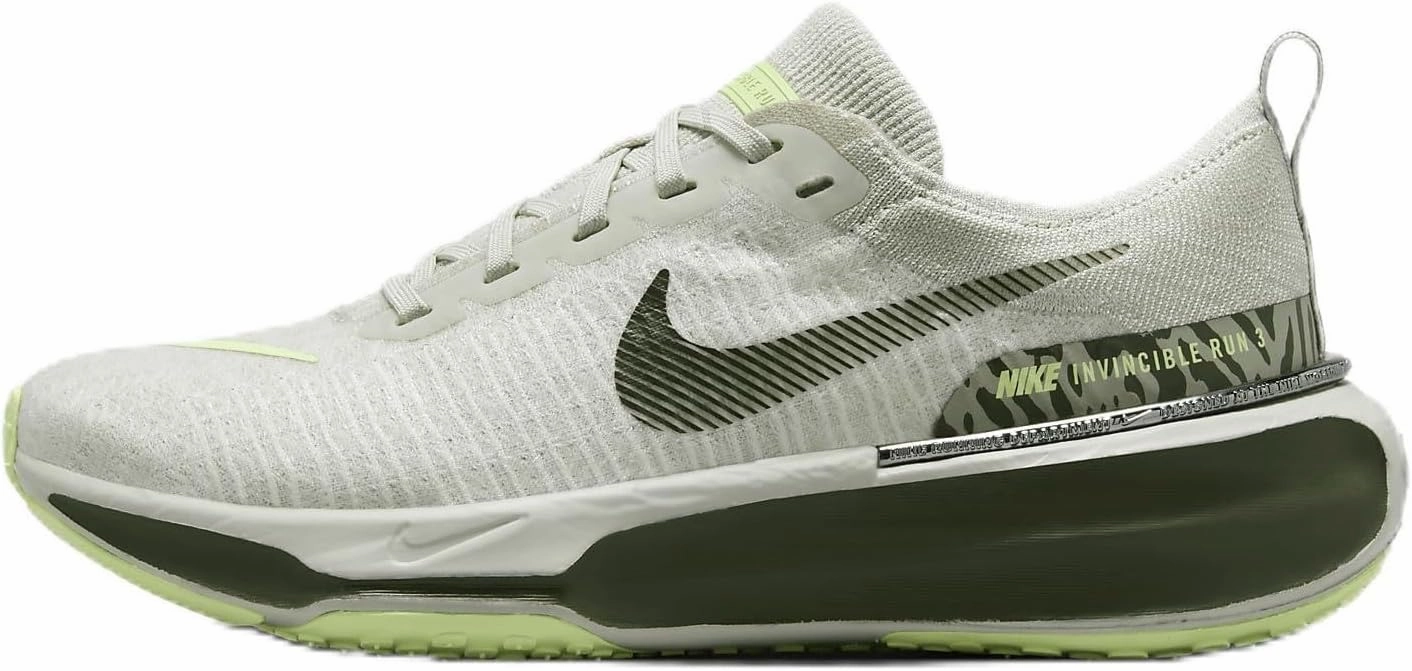 Nike Invincible 3 Premium Women's Road Running Shoes (FQ5027-001, Light Bone/Barely Volt/Volt/Cargo Khaki) Size 5